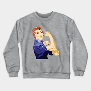 Rosie the riveter Crewneck Sweatshirt